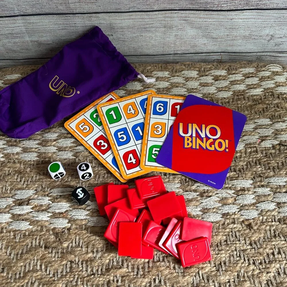 Mattel UNO BINGO Game